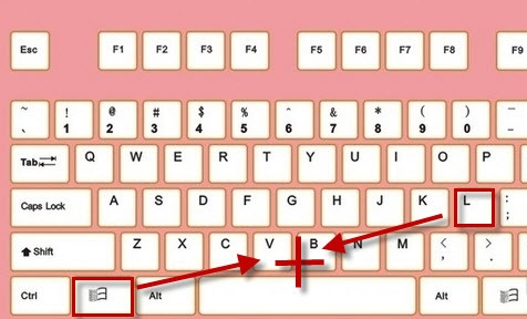 電腦鎖屏快捷鍵