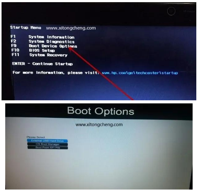 惠普電腦怎么設(shè)置u盤啟動(dòng)重裝win7